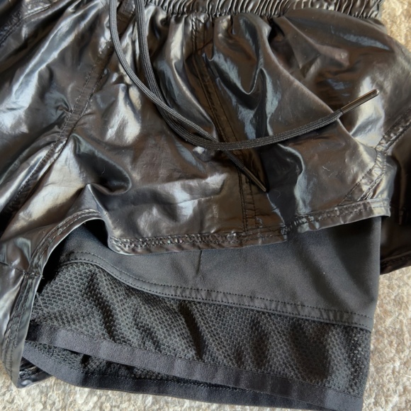 Adidas by Stella McCartney 2-in-1 black running shorts, S - Picture 5 of 6